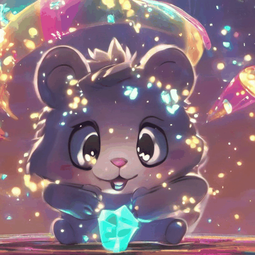 可愛倉鼠動態圖